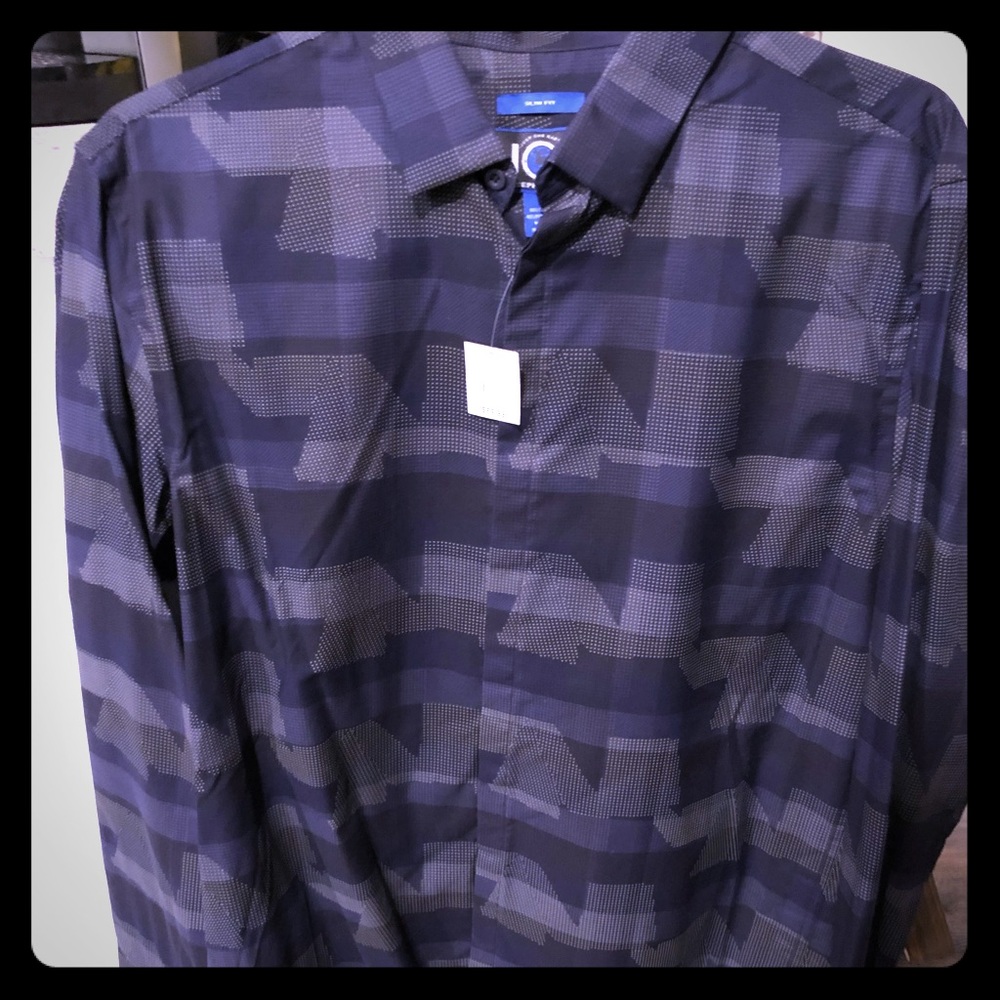 Men’s Wearhouse long sleeve bottom up